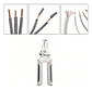 Alicates Pelacables Multifuncional Tijera Para Electricista - Miniatura 3