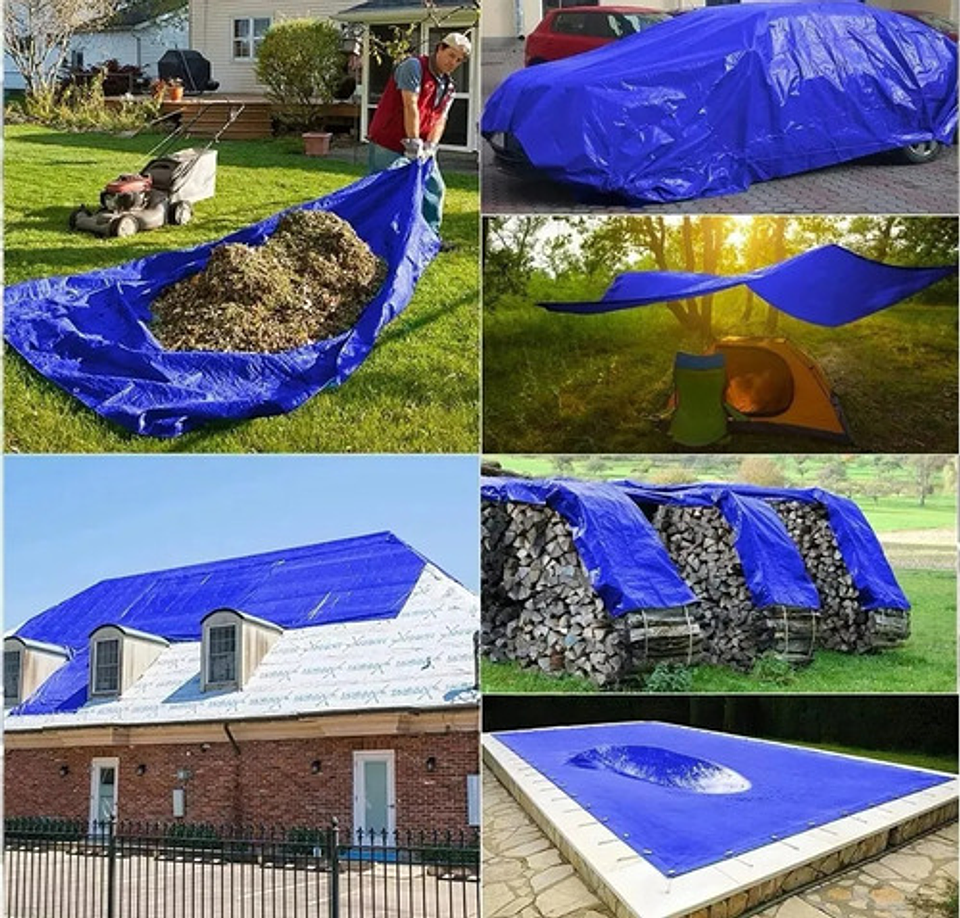 Lonas Impermeable 4x4 Metros Carpa Multiusos Con Ojales 3