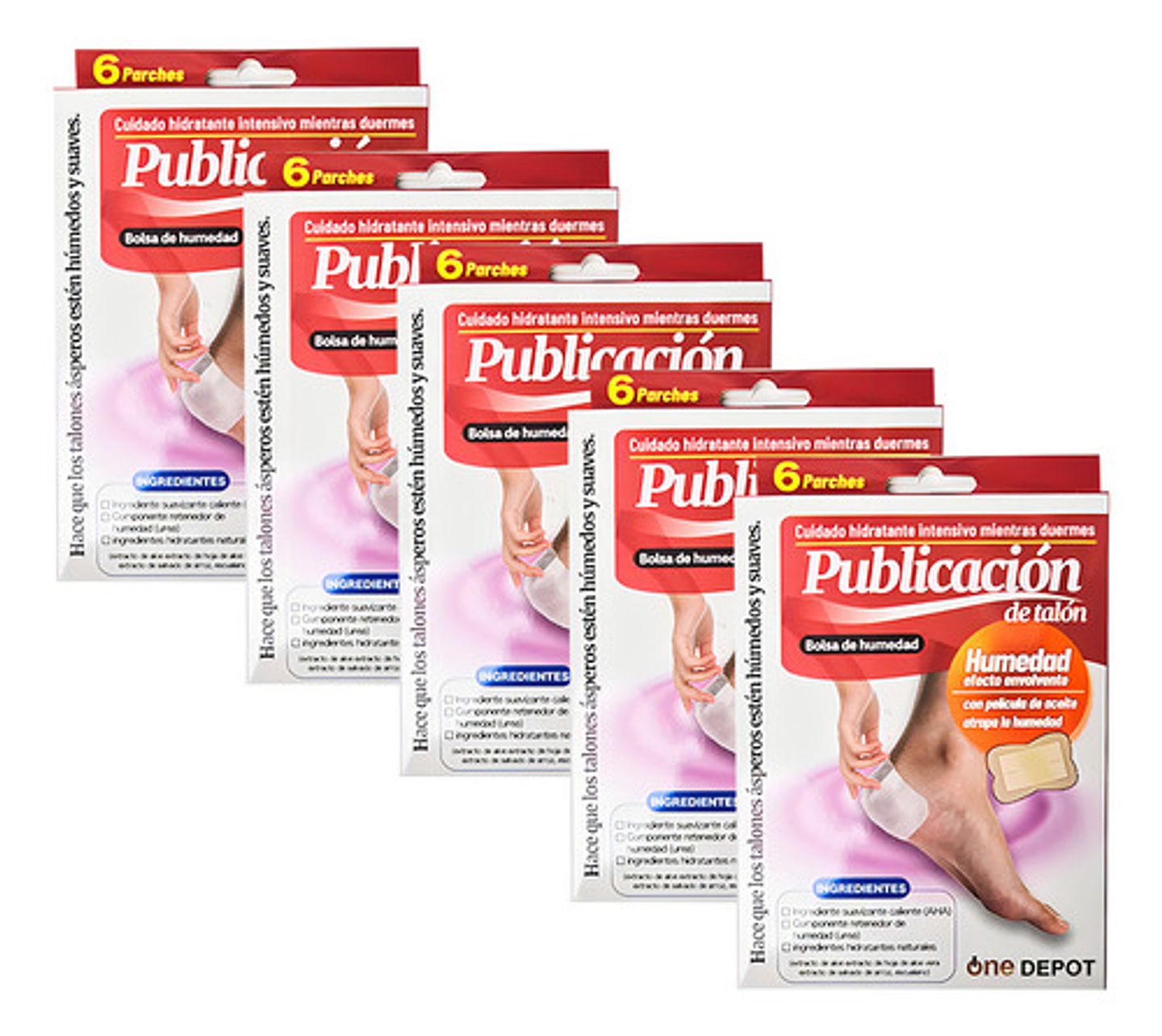 X30 Parches Humectantes Para Talones Con Urea 1