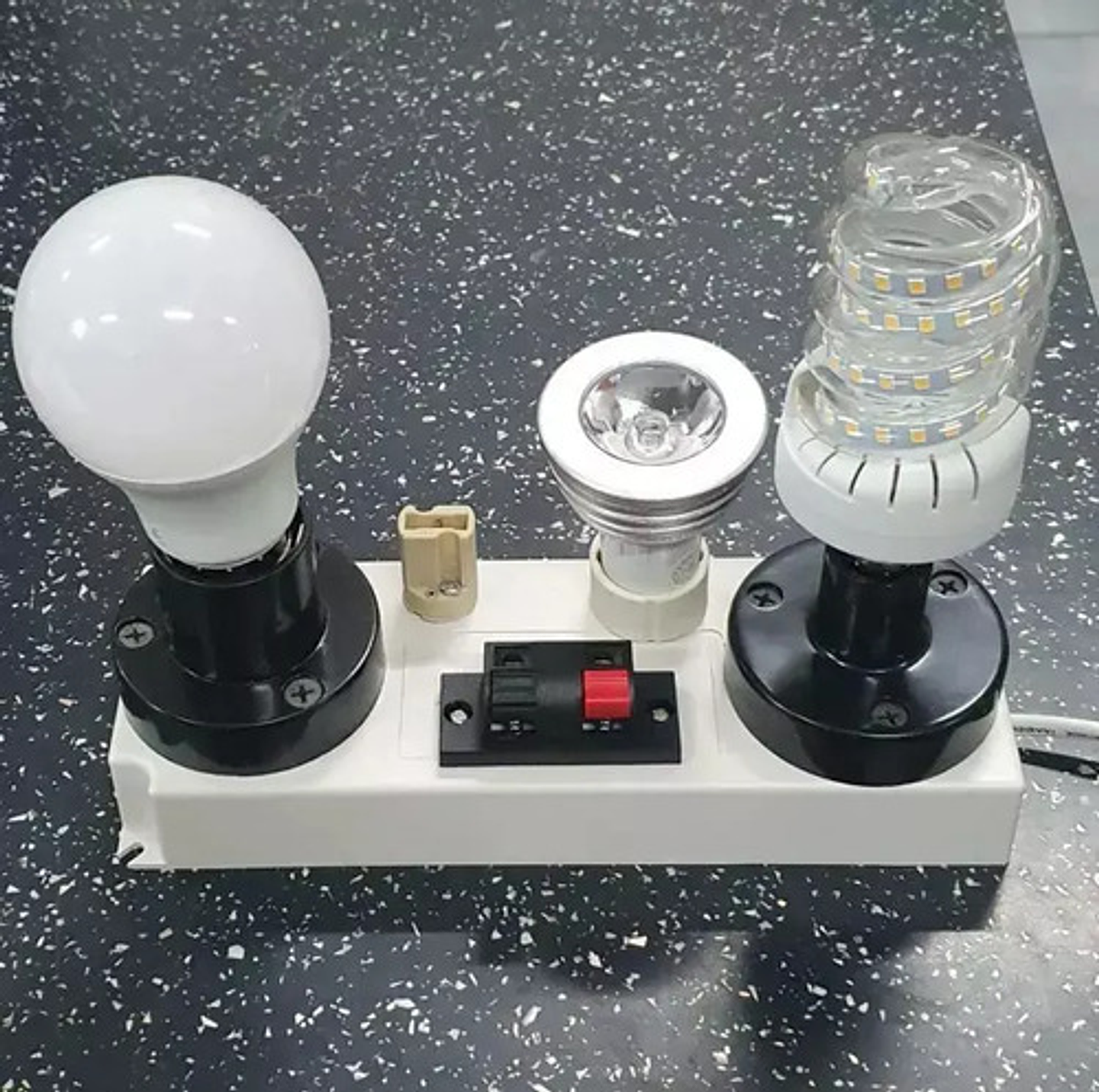 Tester Probador De Ampolletas E27 E14 Banco De Prueba 3