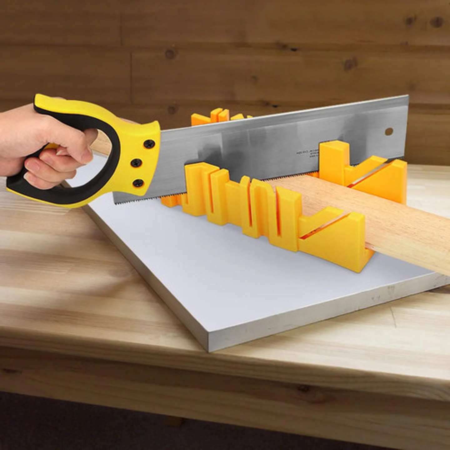 Caja Inglete Serrucho Base 12 PuLG 300mm Ingleteadora 7