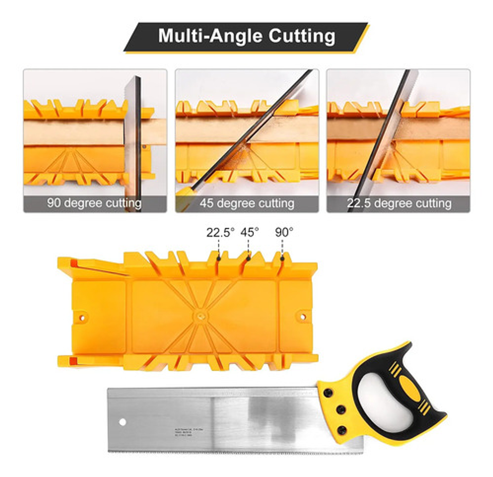 Caja Inglete Serrucho Base 12 PuLG 300mm Ingleteadora 9