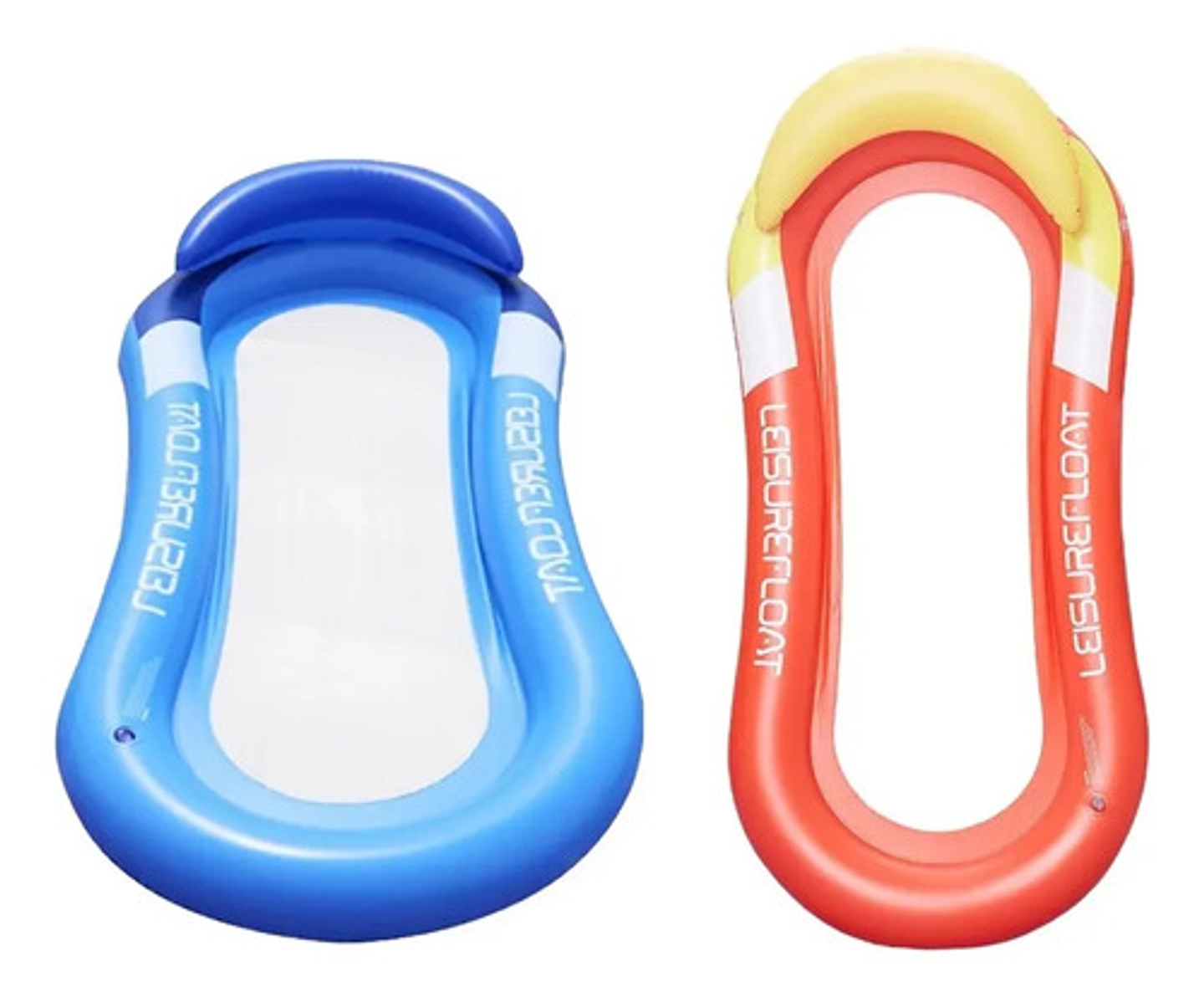 Colchón Reclinable Inflable Para Piscina Tumbona Flotante 2