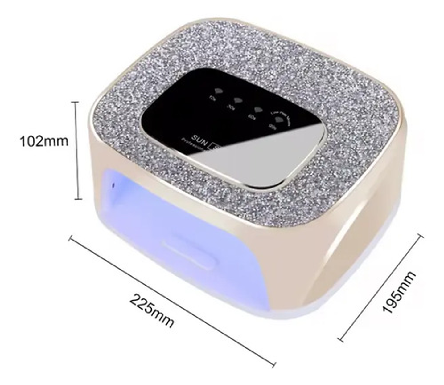 Lámpara Uv Led 268w Secado Uñas Gel Profesional Thek 9