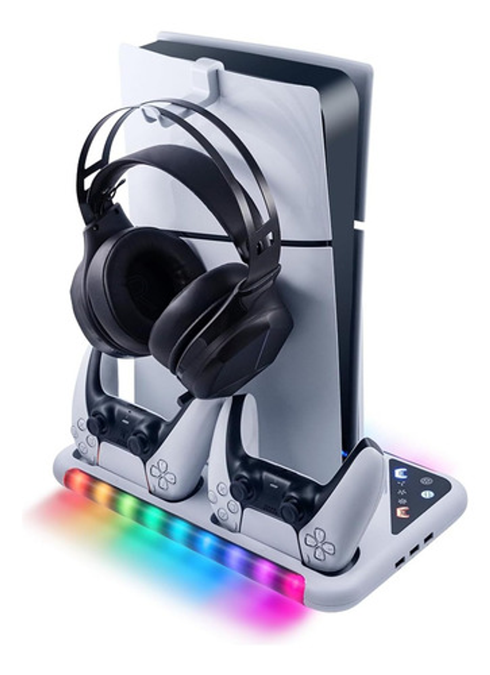 Soporte Cargador Con Ventilador Para Ps5 Slim/normal 3