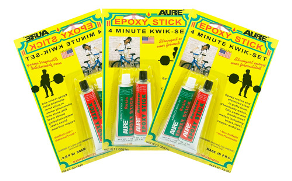 Pegamento Resina Epoxi Acero Rápida Masilla Adhesivo Relleno 1