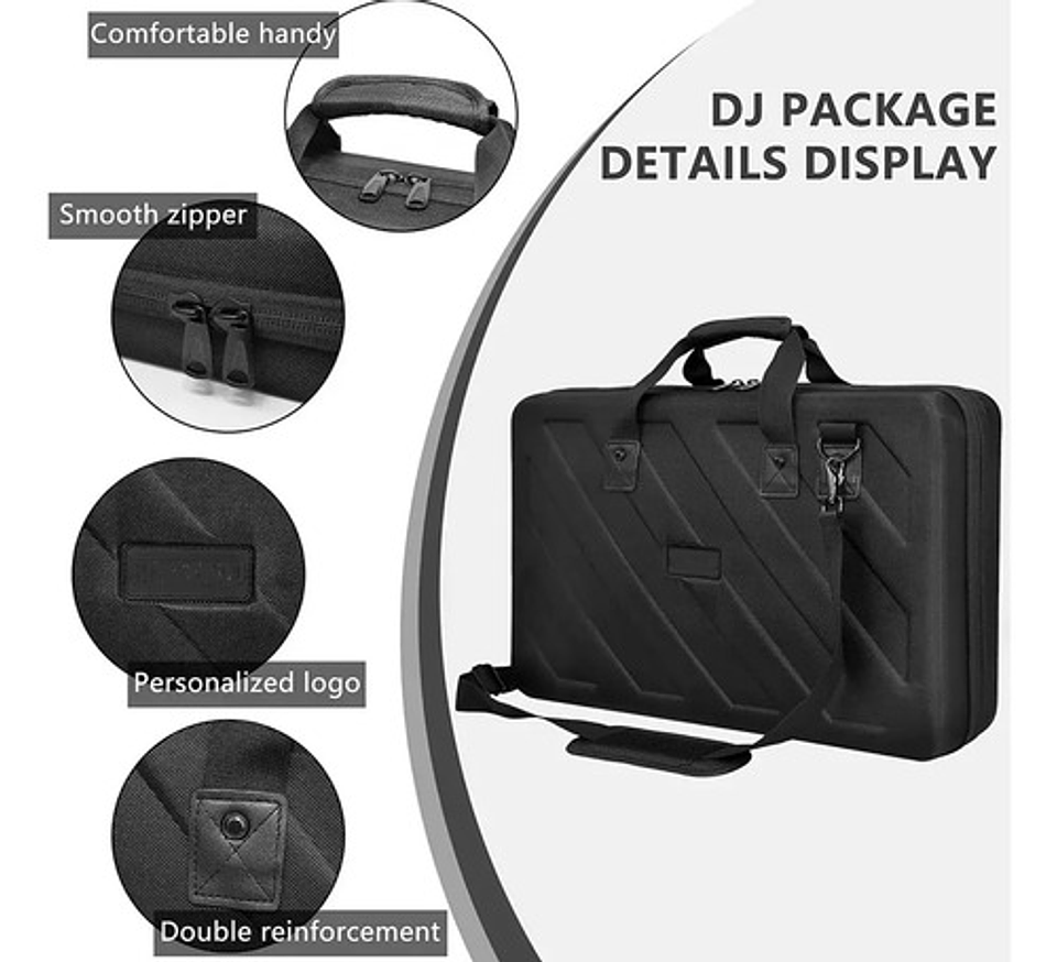 Funda Genérica Para Controladores Dj Pioneer, Denon Y Numark 2