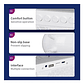 Cargador Inalambrico Parlante Bluetooth Lampara Usb Radio Color Blanco - Miniatura 9