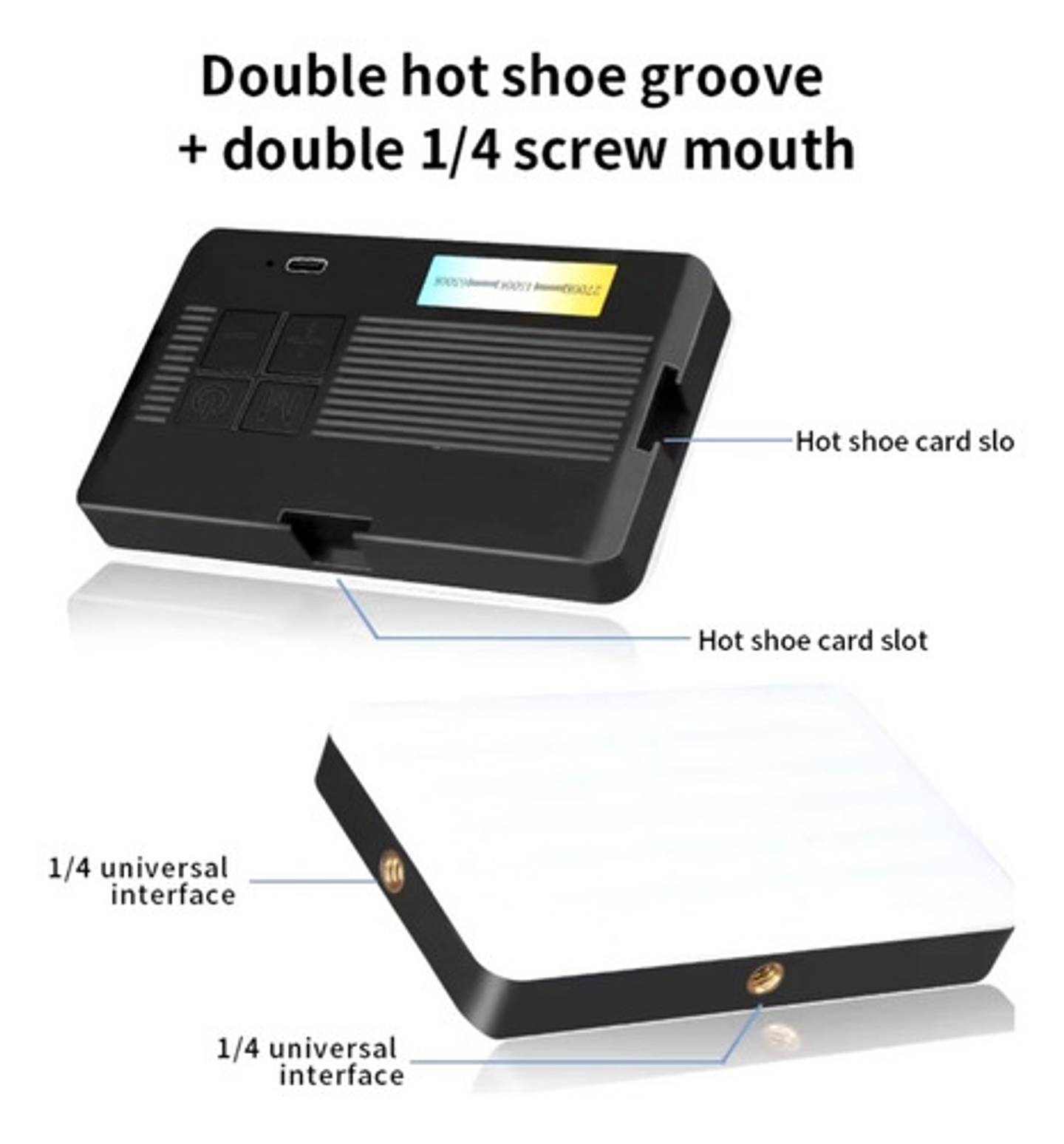 Luz Led Portátil Para Cámaras Tlf Selfis Videos Ajustable 3