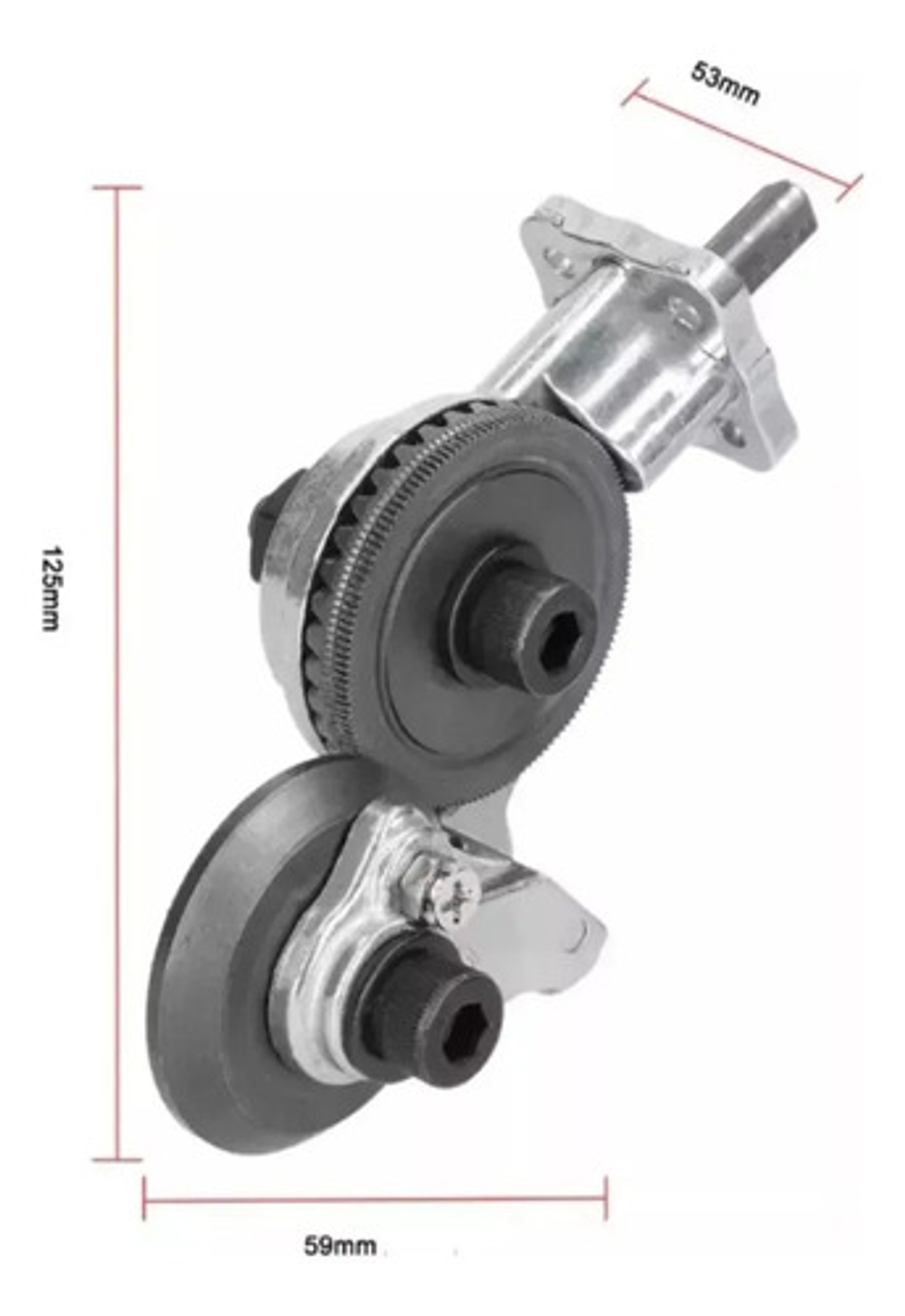 Cortador De Latas Y Placas Metálicas Para Taladro Recargable 3