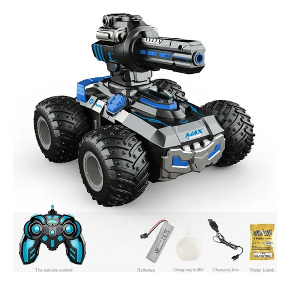 Tanques Juguete Lanzador De Hidrogel Con Control Remoto 1
