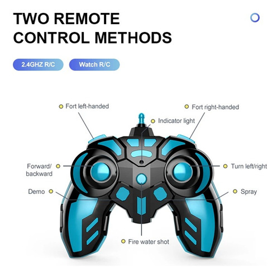 Tanques Juguete Lanzador De Hidrogel Con Control Remoto 2
