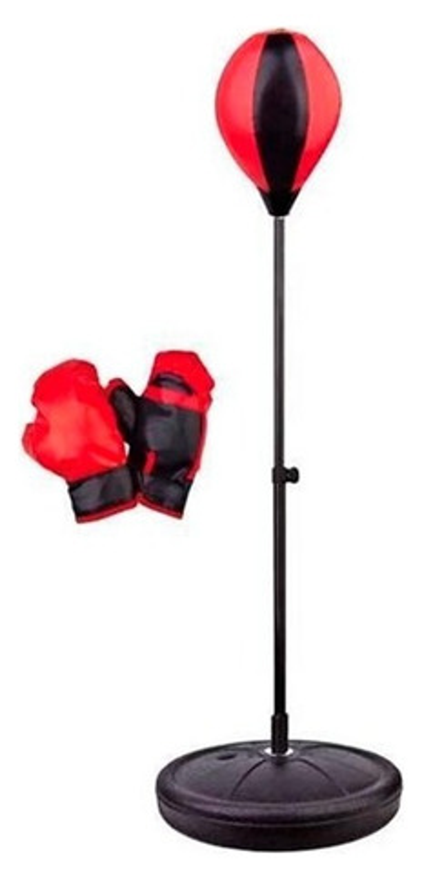 Set De Boxeo Puching Ball Niños Altura Ajustable 2