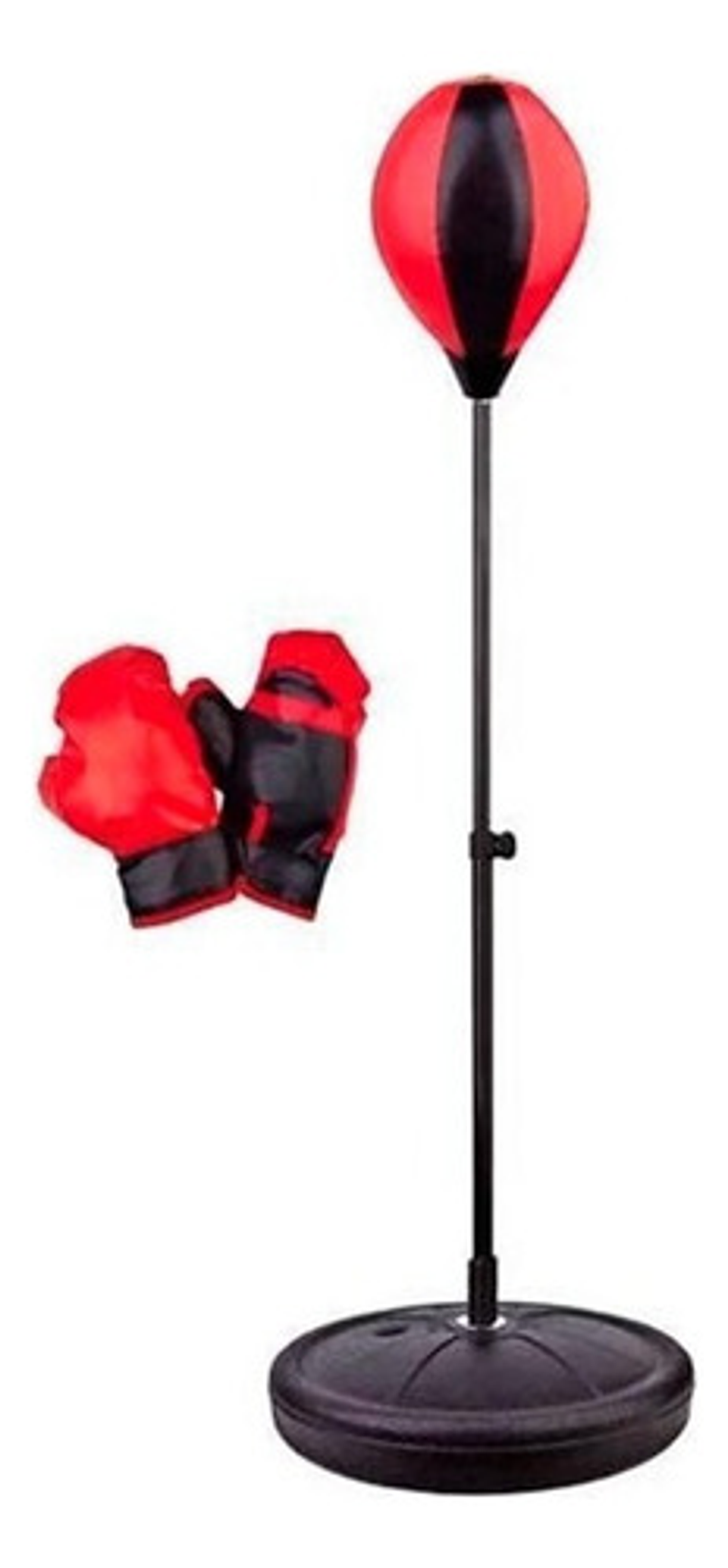 Set De Boxeo Puching Ball Niños Altura Ajustable 2