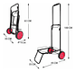 Carrito Plegable Yegua Portátil Transporte Equipaje Compras  - Miniatura 2
