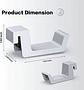 Soporte Para Audifonos / Auriculares Headset Pulse 3d Ps5 + - Miniatura 2