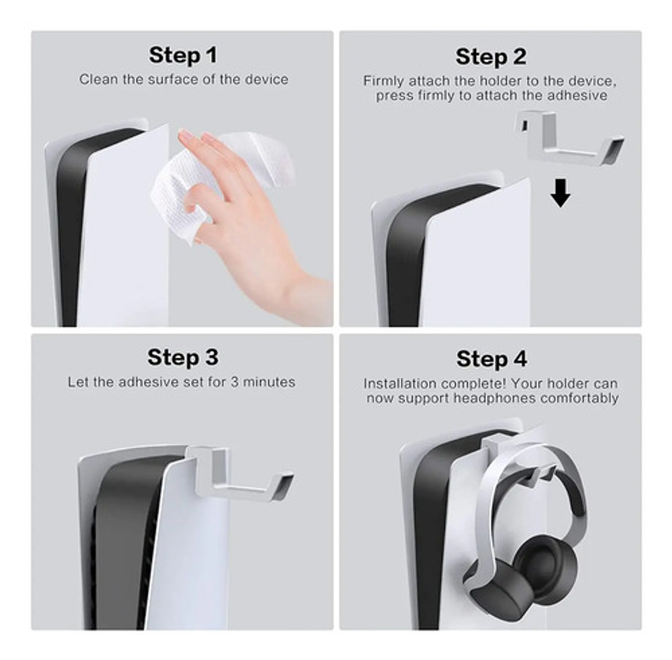 Soporte Para Audifonos / Auriculares Headset Pulse 3d Ps5 + 8