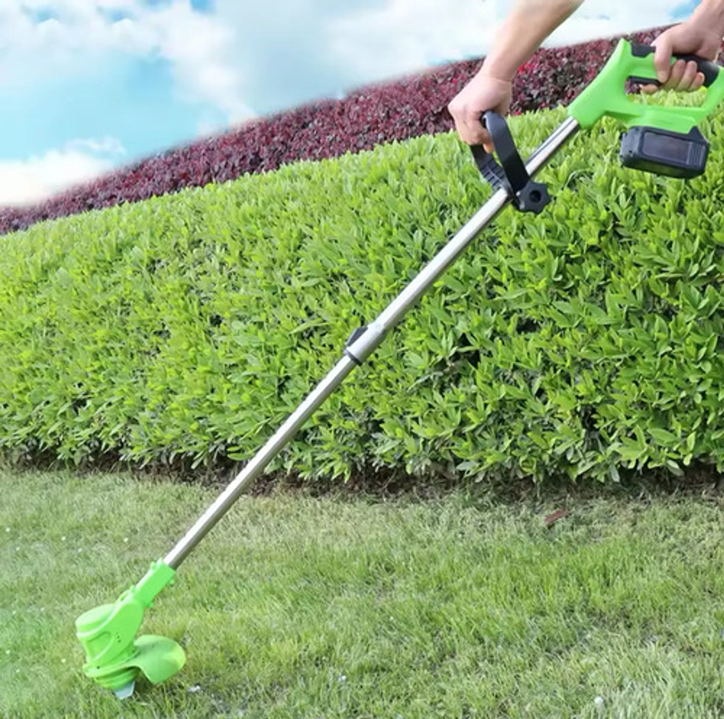 Podadora De Altura Y Cortadora De Pasto Inalambrica 1b 6