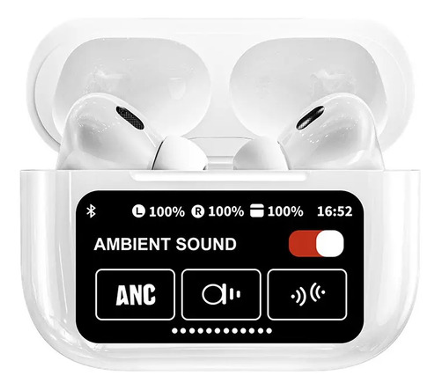 Auriculares Bluetooth Con Cancelación De Ruido Y Pantalla 1