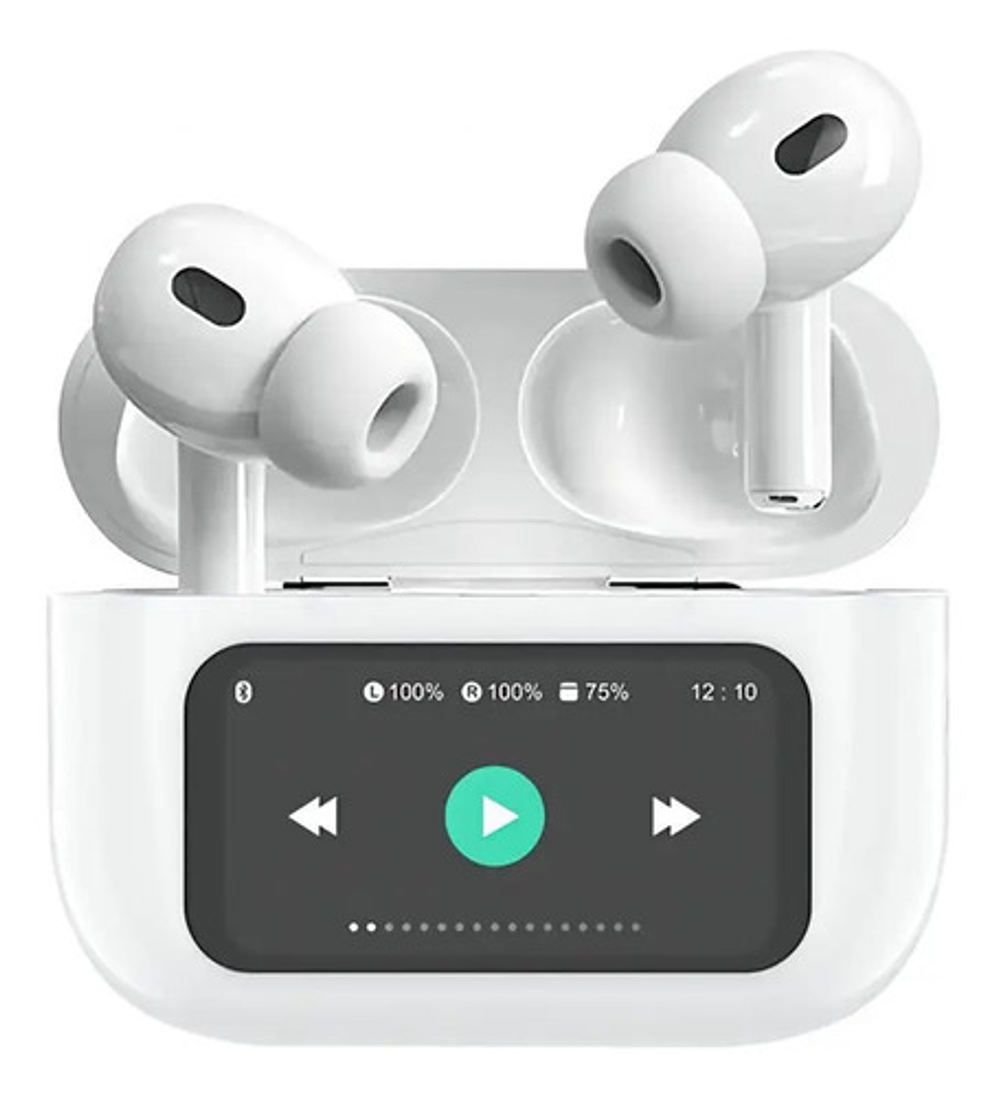 Auriculares Bluetooth Con Cancelación De Ruido Y Pantalla 2