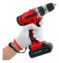 Taladro Inalámbrico 24v Taonuokeyi 2 Baterías 3/8  Led Bricolaje Rojo - Miniatura 1