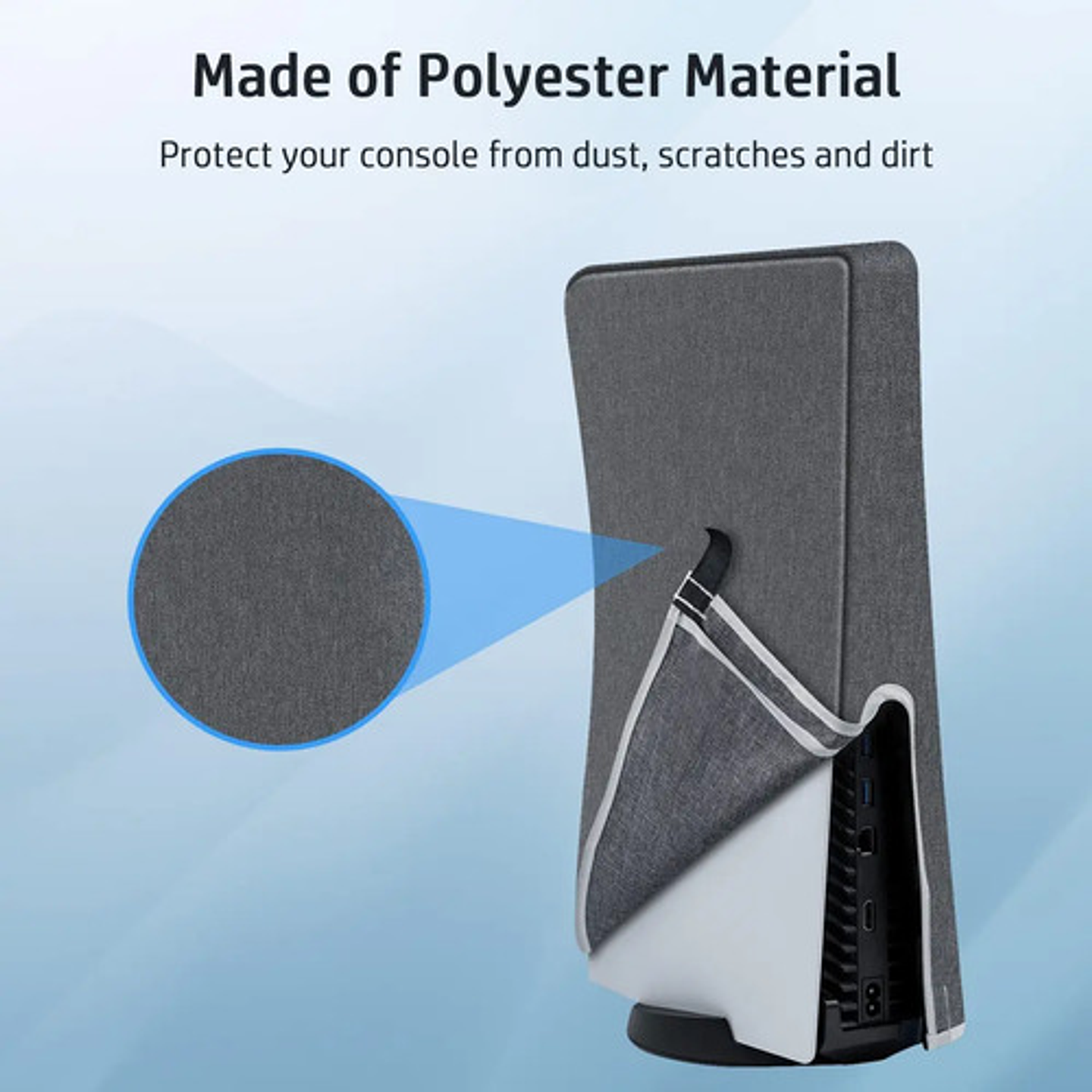 Funda Cobertor Consola Ps5 Vertical Y Horizontal 3