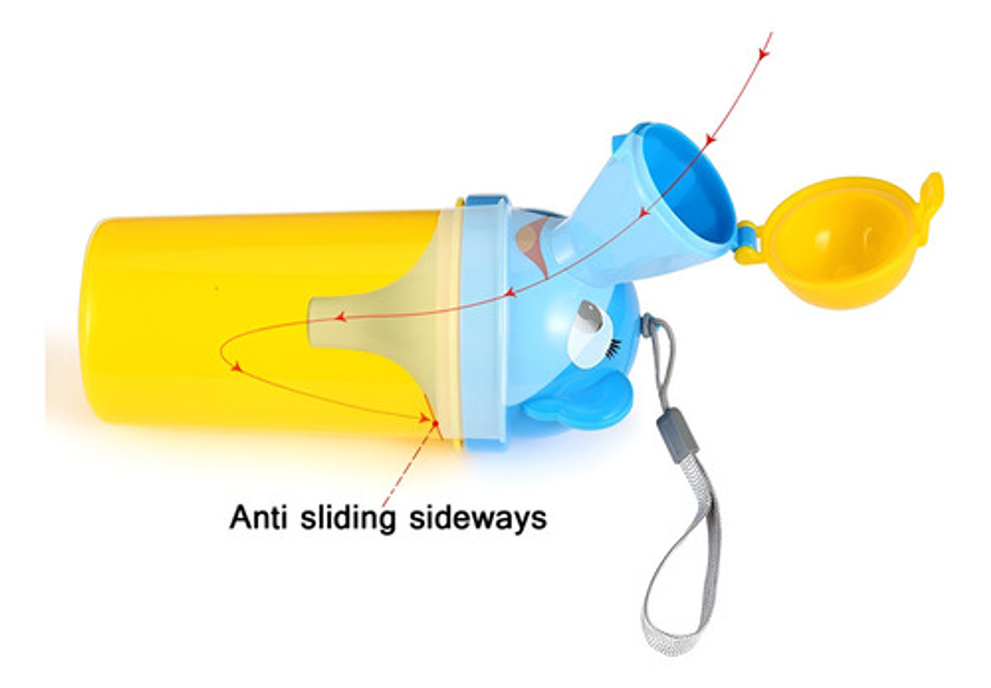 Urinario Pelea De Pared Ranita Para Niños / Color Verde 6