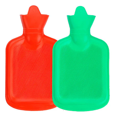 Guatero De Goma 2 Litros Calor Y Frío Pack 2 Para Aliviar Dolor