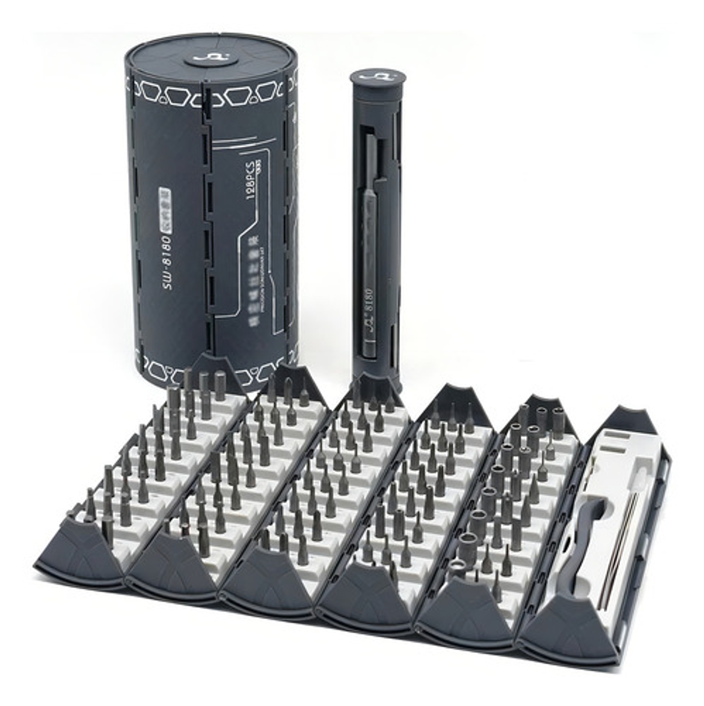 Juego Destornilladores Precisión 128 En 1 Thek Magnéticos Para Electrónica 2