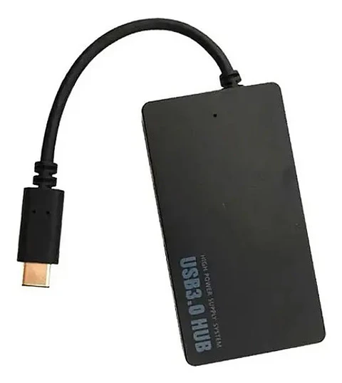 Hub Usb-c Multiplicador 4 Puertos Usb 3.0 Slim