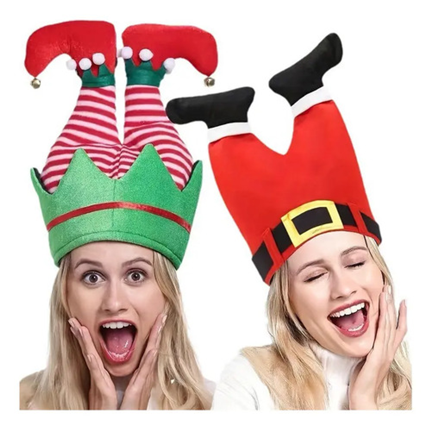 Gorros De Papá Noel Gorros De Pierna De Pantalón Regalos 4