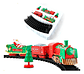 Tren Navideño Eléctrico 17 Piezas Con Rieles Merry Christmas - Miniatura 1