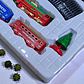 Tren Navideño Eléctrico 17 Piezas Con Rieles Merry Christmas - Miniatura 7