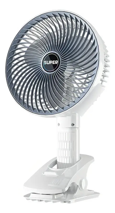 Ventiladpor Recargable De Escritorio De Mano Y Con Clip