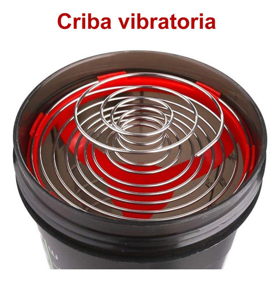 Shaker Proteina Botella Fitness Mezclador Batidos Color Negro 4