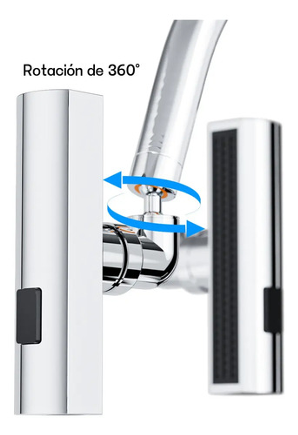 Llave Para Cocina Y Baño Adaptador Lavaplatos 3 Modos 7