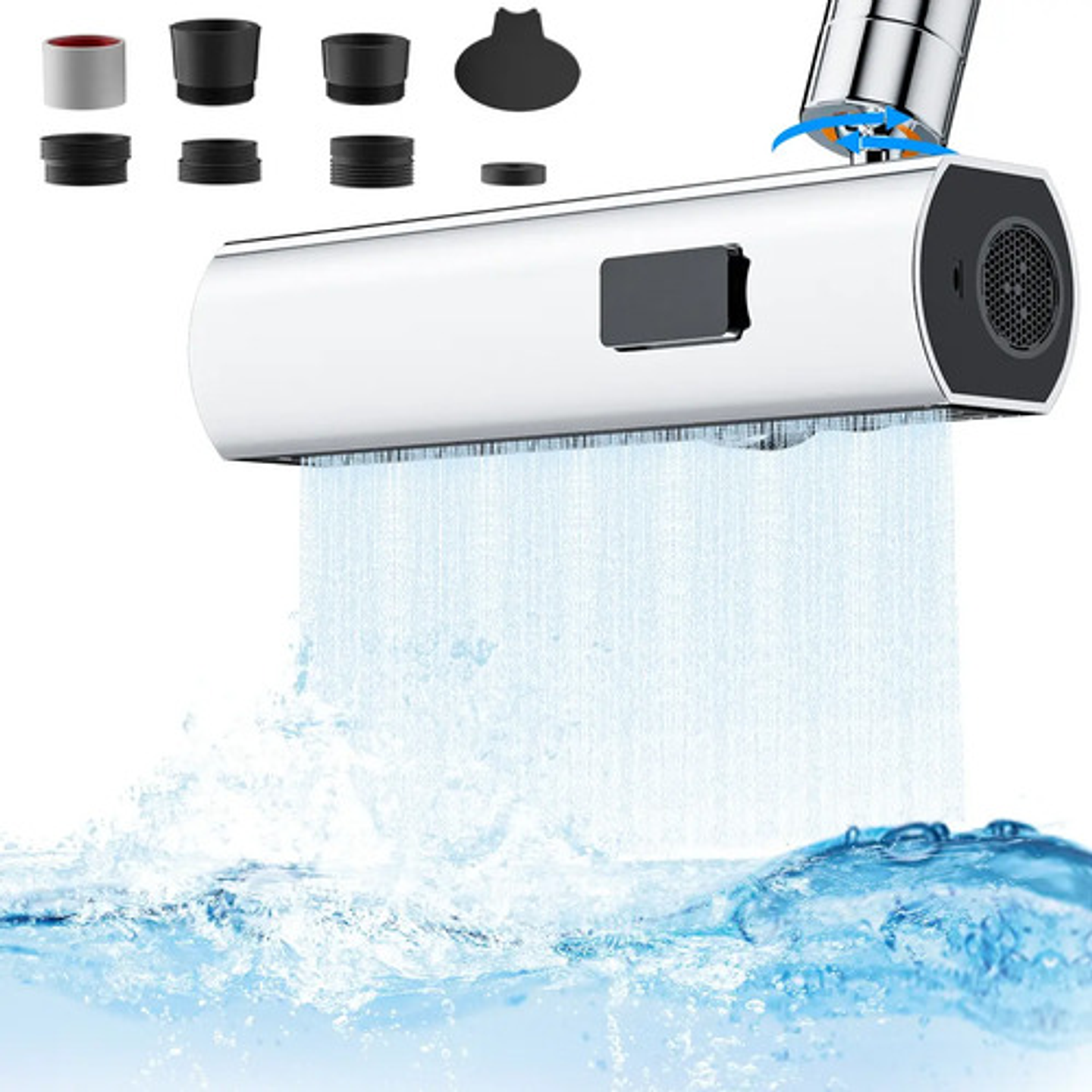 Llave Para Cocina Y Baño Adaptador Lavaplatos 3 Modos 10