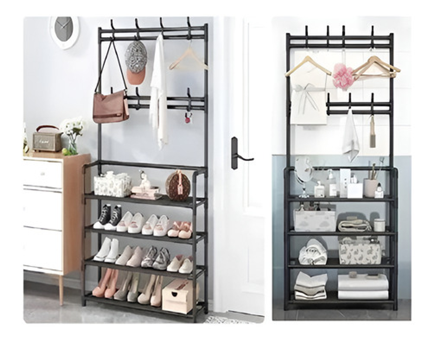 Zapatero Organizador Colgador Zapatos Armario Perchero Color Negro 2