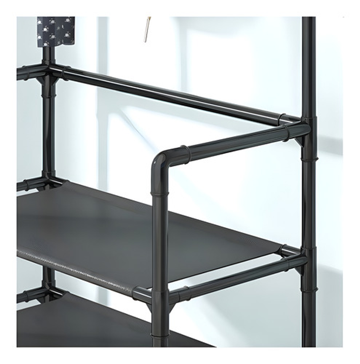 Zapatero Organizador Colgador Zapatos Armario Perchero Color Negro 7