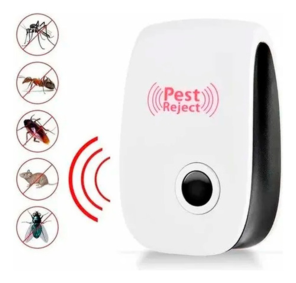 Pack 4 Repelentes Para Ratones Ultrasonido Electrónico 2