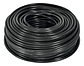 Cable Cordón Eléctrico 2x2.5 Mm2 Rollo 50mt Negro Negro - Miniatura 1