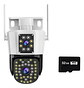 Cámara De Seguridad Ip66 Infrarrojo Hd Wifi Inteligente Color Blanco - Miniatura 1