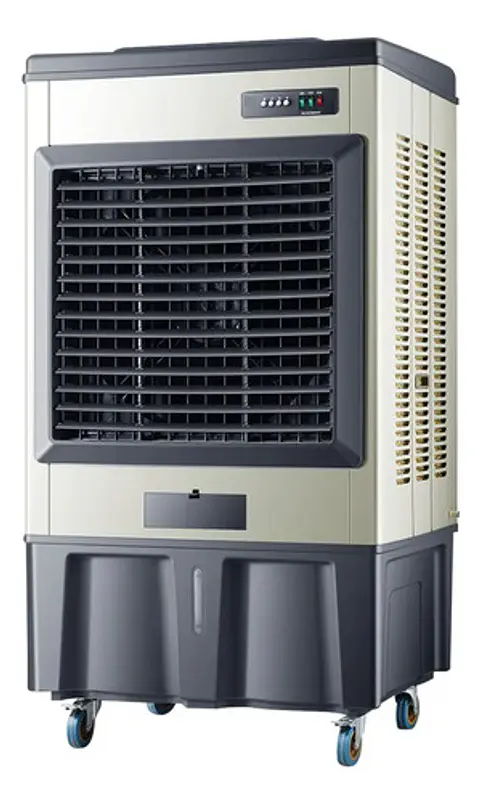 Enfriador De Aire Evaporativo Industrial Thek 120l 750w Modelo T1400 Oscilante Gris Oscuro