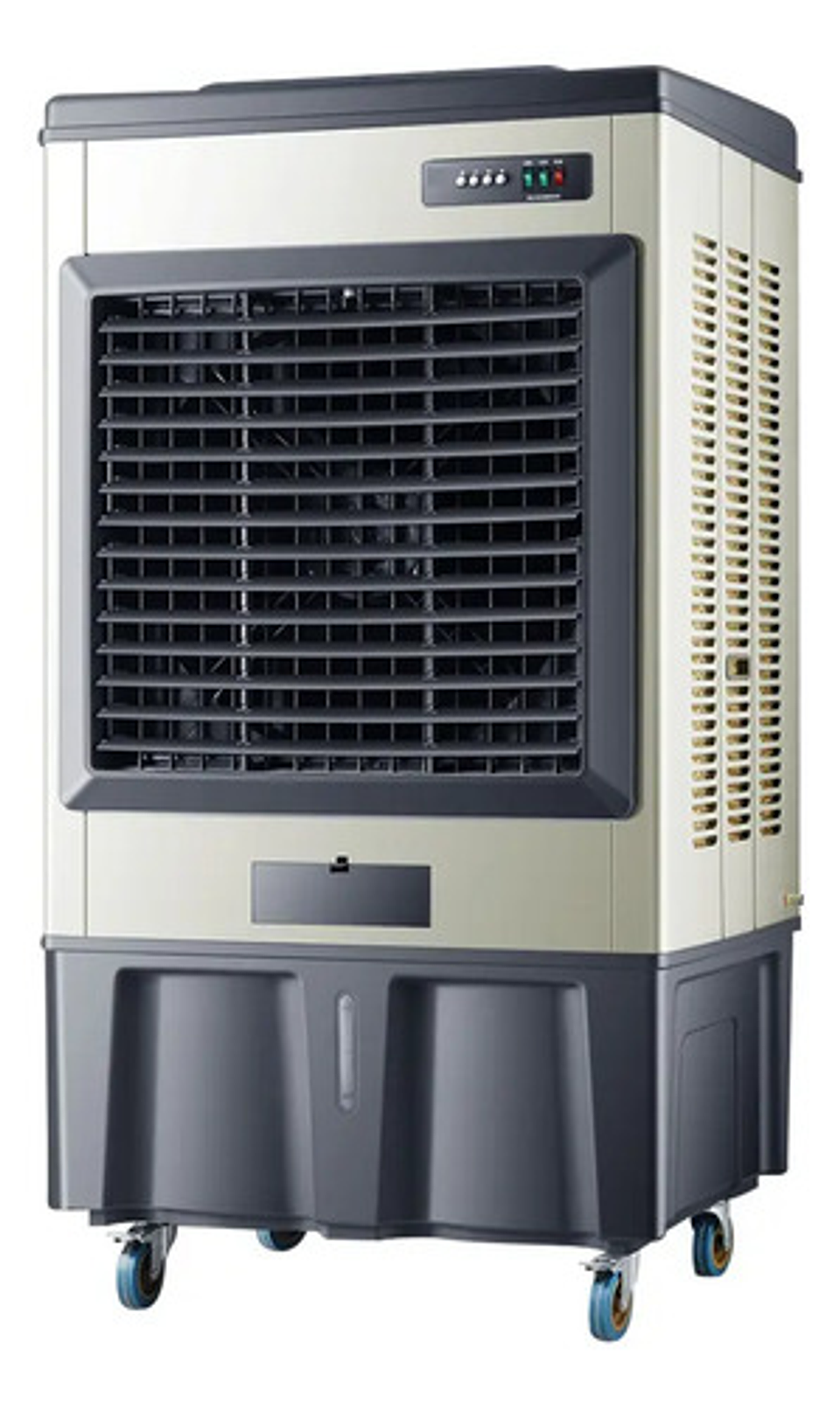 Enfriador De Aire Evaporativo Industrial Thek 120l 750w Modelo T1400 Oscilante Gris Oscuro 1