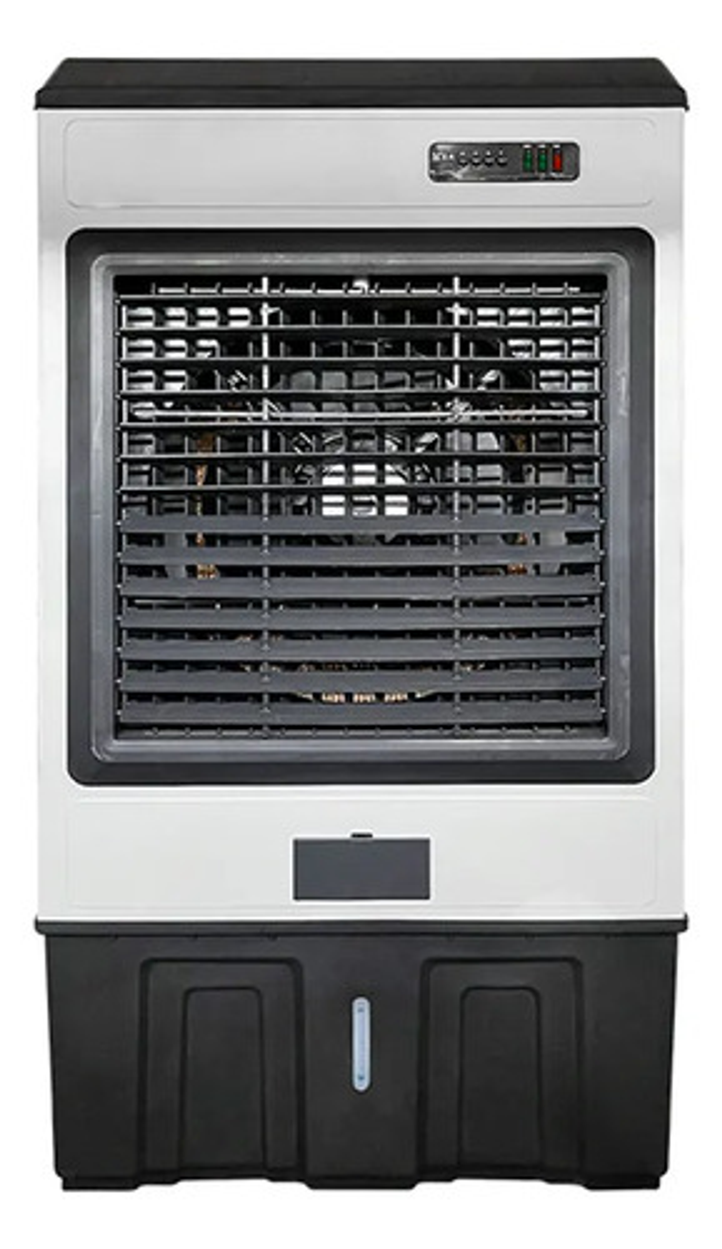Enfriador De Aire Evaporativo Industrial Thek 120l 750w Modelo T1400 Oscilante Gris Oscuro 3
