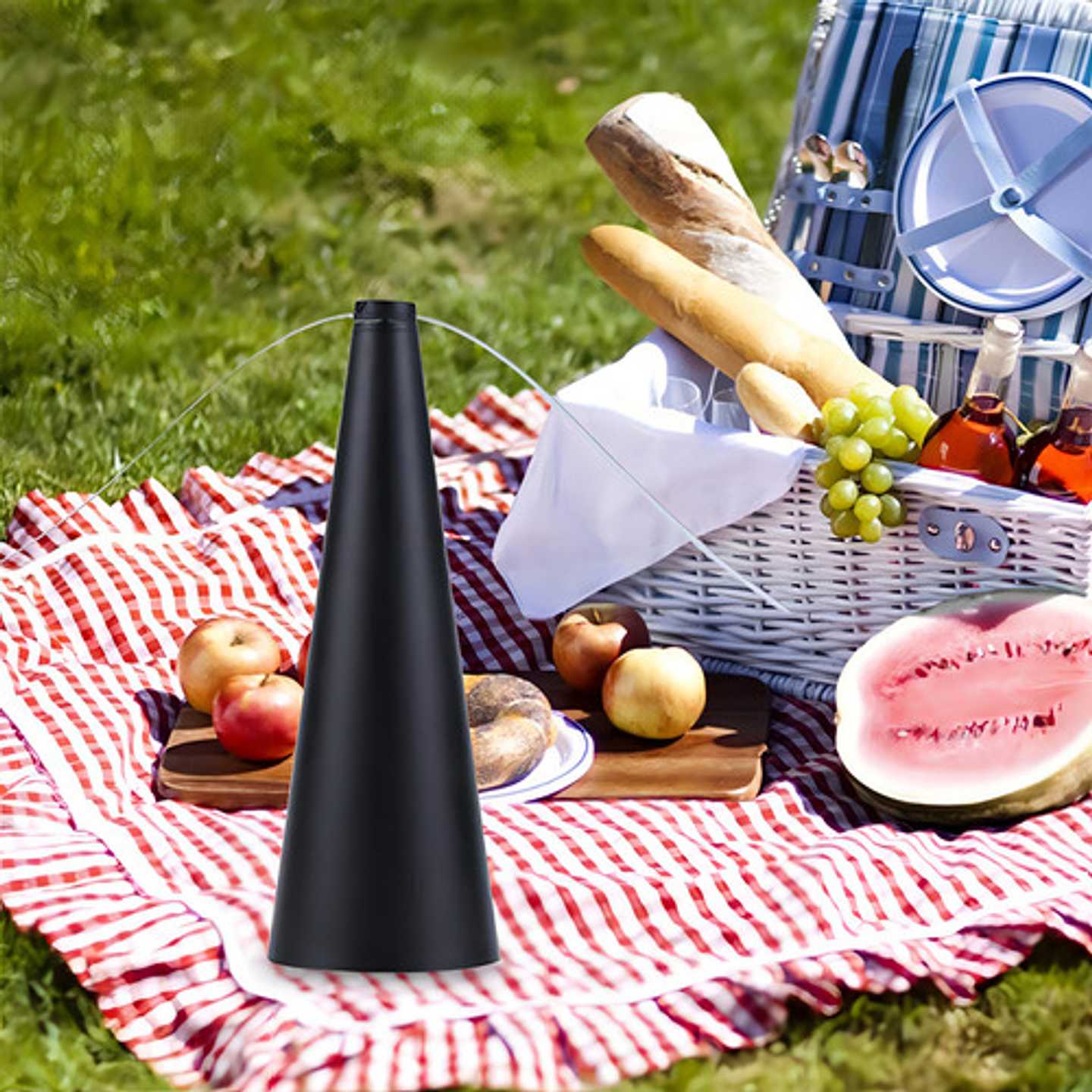 Abanico Ventilador Repelente De Moscas Recdargable Thek 11