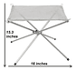 Soporte Plegable Portátil Fogata Para Camping Aire Libre - Miniatura 4