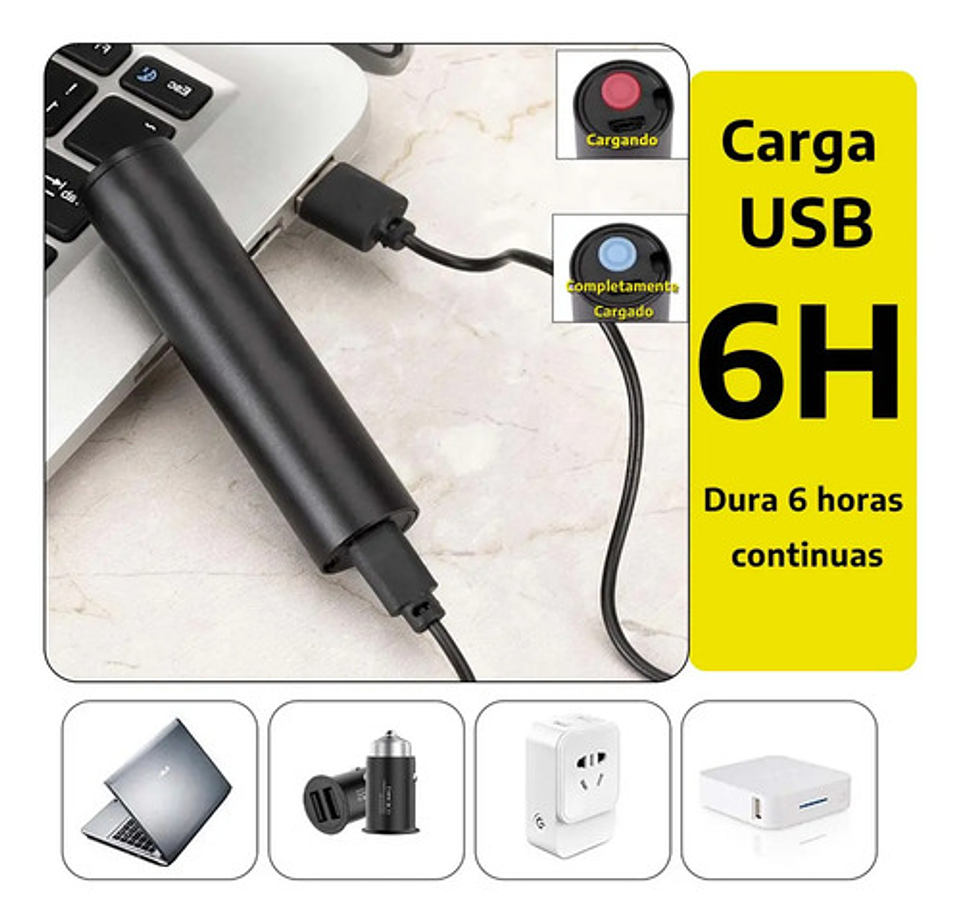 Linterna Uv Recargable Lámpara Ultravioleta  Billetes Falsos 5