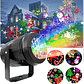 Proyector Luces Navidad Led Multicolor Animado Exterior Interior Thek Colores - Miniatura 1