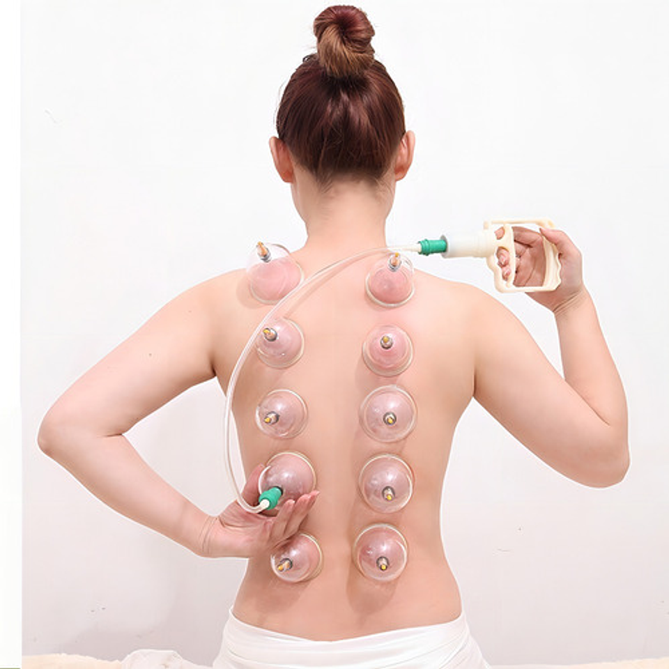 Set Ventosas Chinas 12 Ventosas De Vacio Ventosa Para Masaje 3